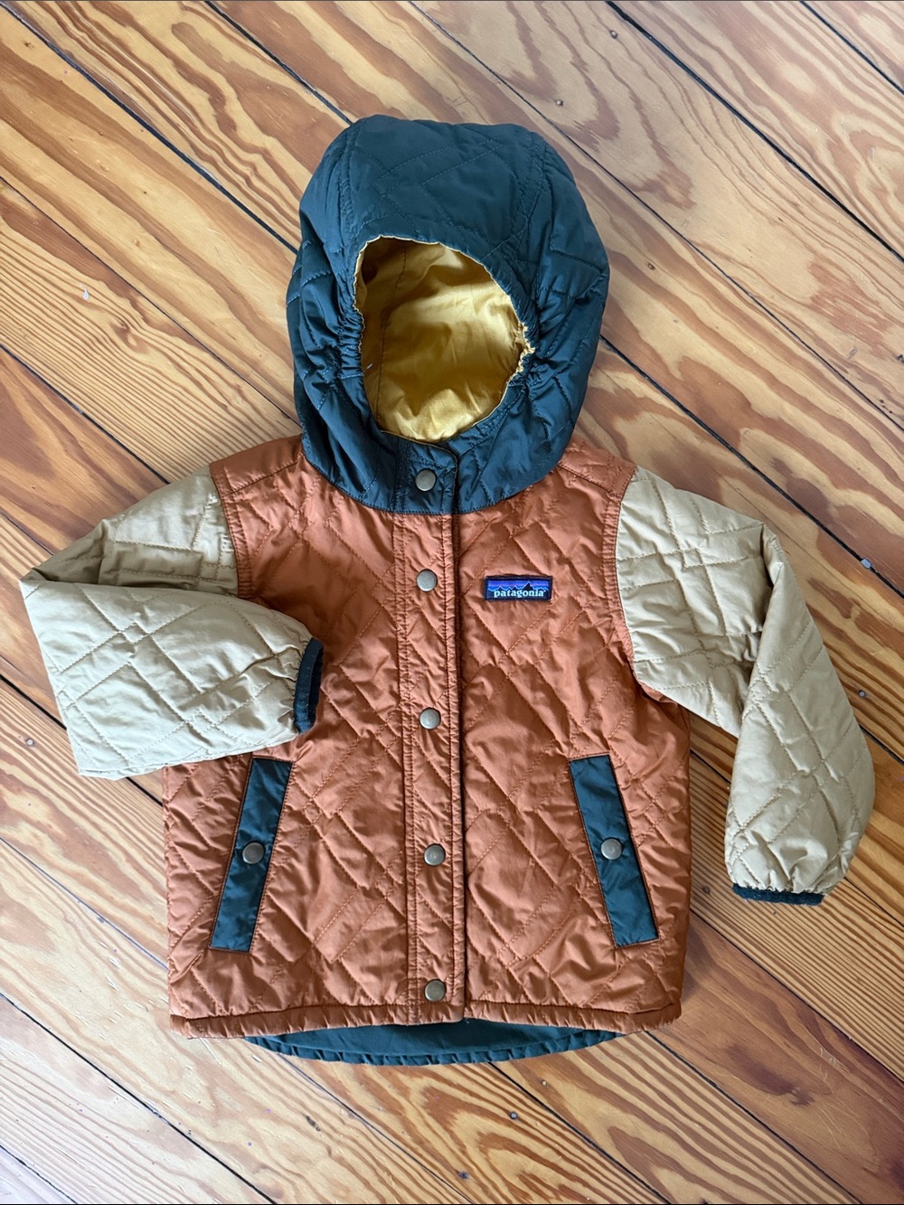 Patagonia Kids Quilted Reversible Jacket